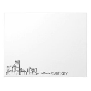 Bloc De Notas Horizonte de Baltimore