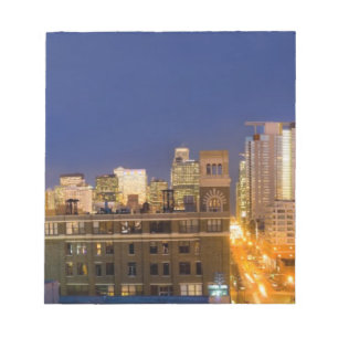 Bloc De Notas horizonte de Chicago, Illinois, tomado desde West