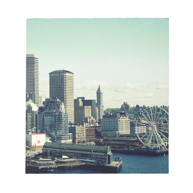 Bloc De Notas Horizonte de Seattle (Frente)