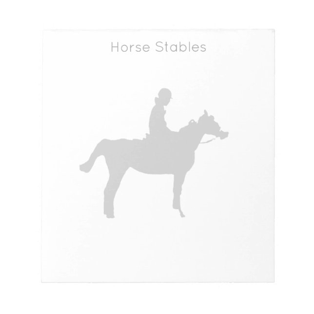 Bloc De Notas Horse Pro Small (Frente)