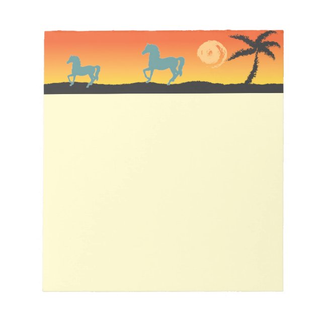 Bloc De Notas Horses NotePad (Frente)