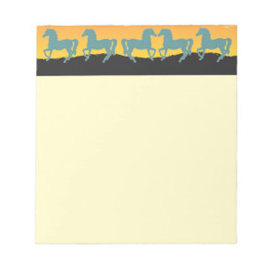 Bloc De Notas Horses NotePad