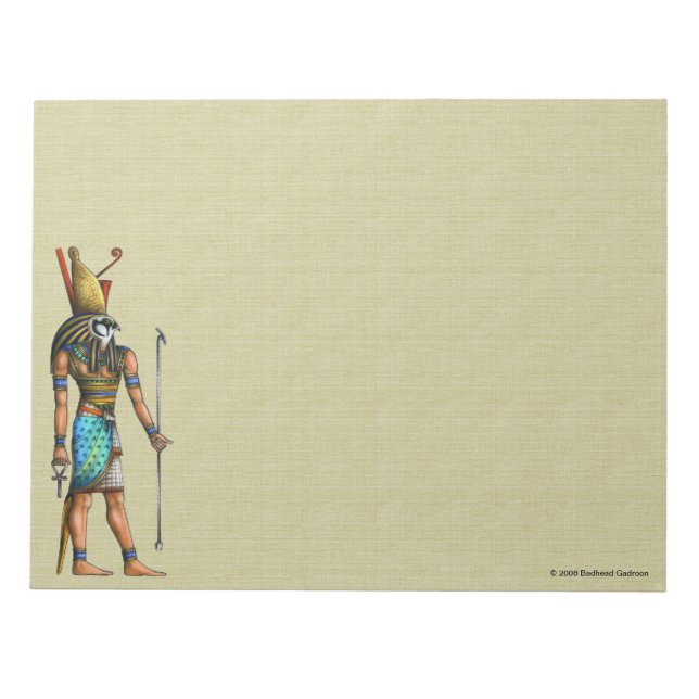 Bloc De Notas Horus Notepad Large (Frente)