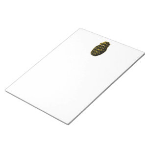 Bloc De Notas Hospitalidad Piña 4 amarillo El MUSEO Zazzle G