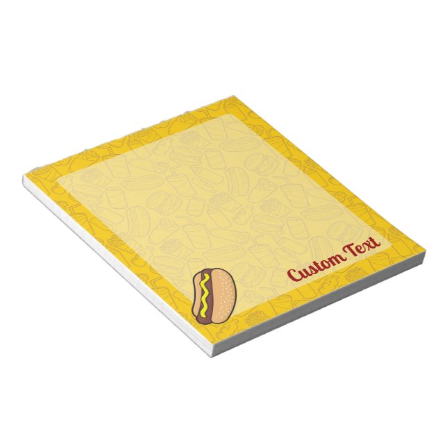 Bloc De Notas Hotdog Notepad (Lado Derecho)