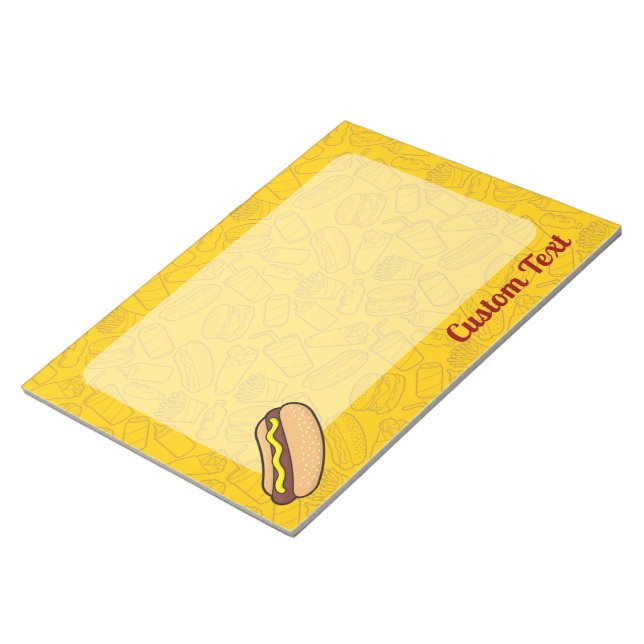 Bloc De Notas Hotdog Notepad (Lado Derecho)