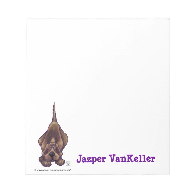 Bloc De Notas Hound Dog Stationery (Frente)