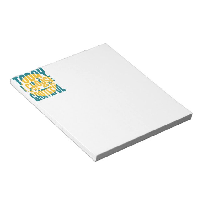 Bloc De Notas Hoy elijo estar agradecido (Lado Derecho)