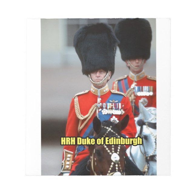 Bloc De Notas HRH Duke of Edinburgh (Frente)