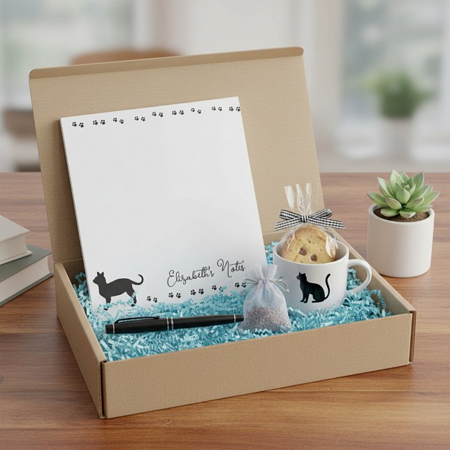 Bloc De Notas Huella de gato personalizada (Subido por el creador)