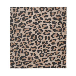 Bloc De Notas huella de leopardo de cheetah
