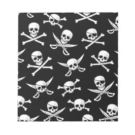 Bloc De Notas Huesos y calavera