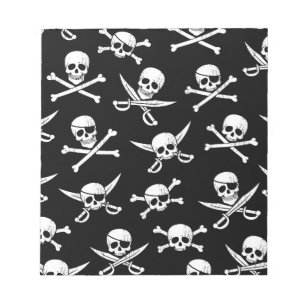 Bloc De Notas Huesos y calavera