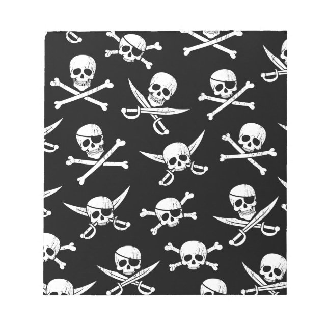 Bloc De Notas Huesos y calavera (Frente)