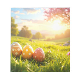 Bloc De Notas huevos de Pascua