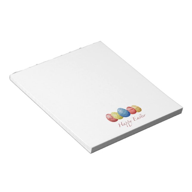 Bloc De Notas Huevos felices de Pascua Magnético (Lado Derecho)