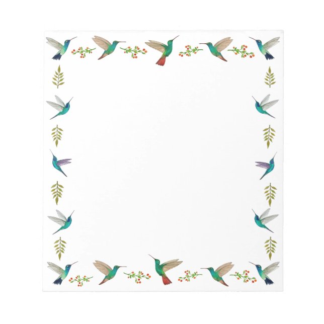 Bloc De Notas Hummingbird Notepad (Frente)