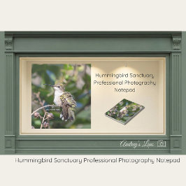 Bloc De Notas Hummingbird Sanctuary Professional Photography 