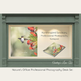 Bloc De Notas Hummingbird Sanctuary Professional Photography 