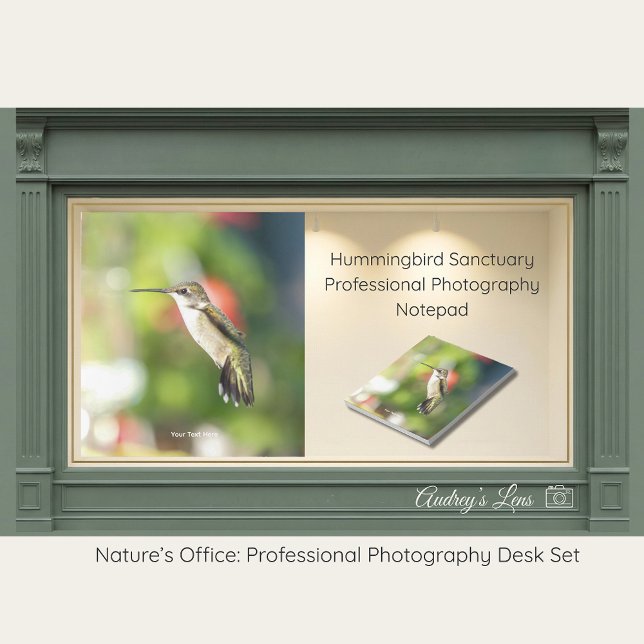 Bloc De Notas Hummingbird Sanctuary Professional Photography  (Subido por el creador)