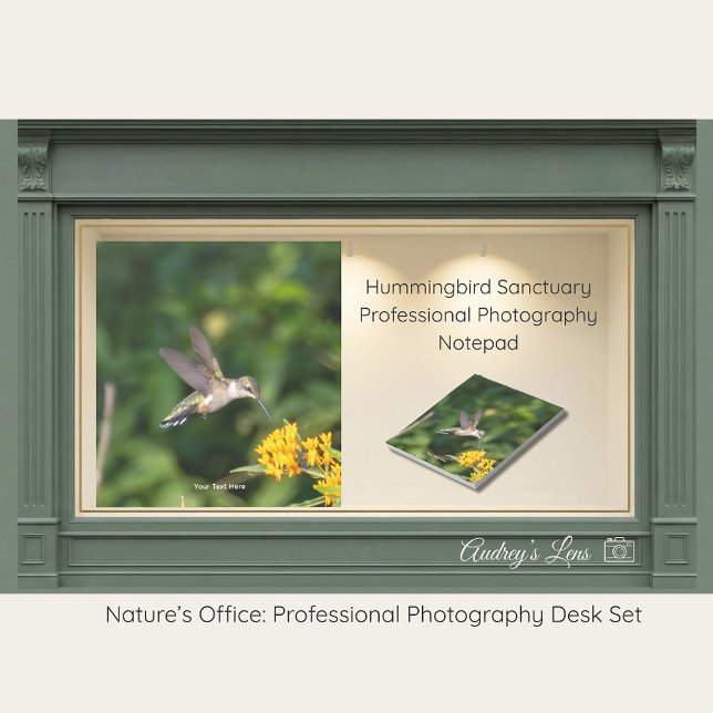 Bloc De Notas Hummingbird Sanctuary Professional Photography  (Subido por el creador)