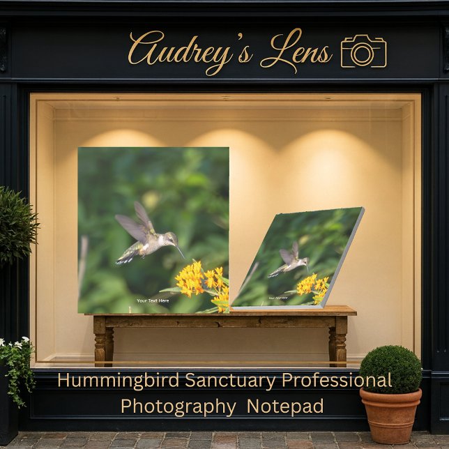 Bloc De Notas Hummingbird Sanctuary Professional Photography  (Subido por el creador)