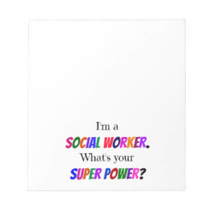 Bloc De Notas Humor de trabajador social