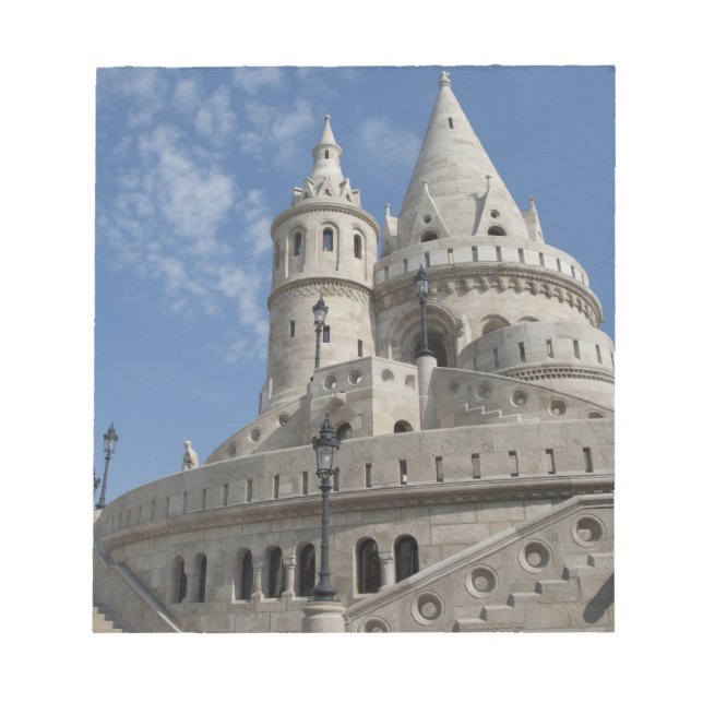 Bloc De Notas Hungría, ciudad capital Budapest. Buda, Castillo 2 (Frente)