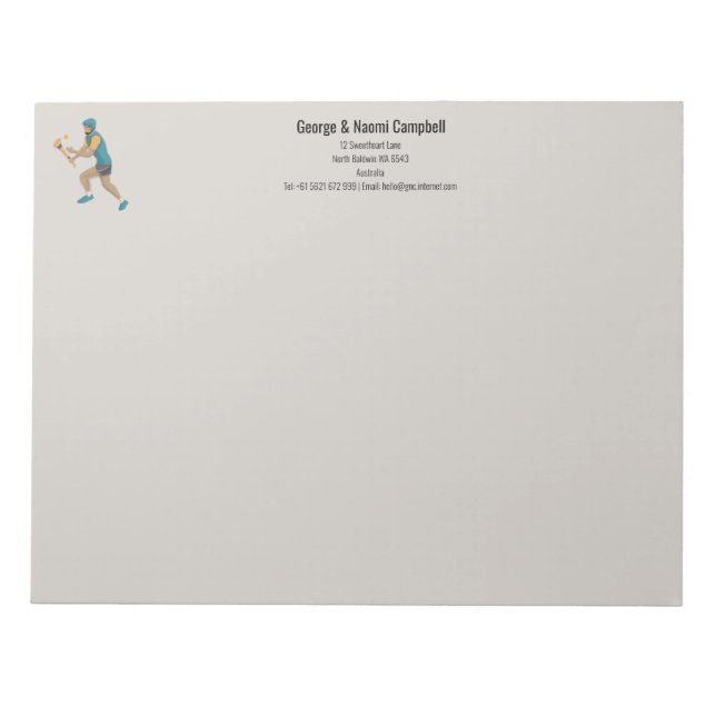 Bloc De Notas Huracán (Frente)