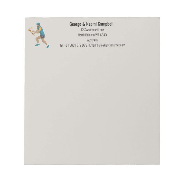 Bloc De Notas Huracán (Frente)