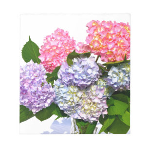 Bloc De Notas Hydrangea Bouquet