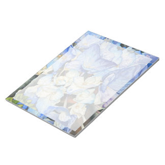 Bloc De Notas Hydrangea Stationary 8.5" x 11" Nota Pad