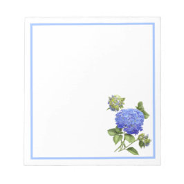 Bloc De Notas Hydrangeas Blue