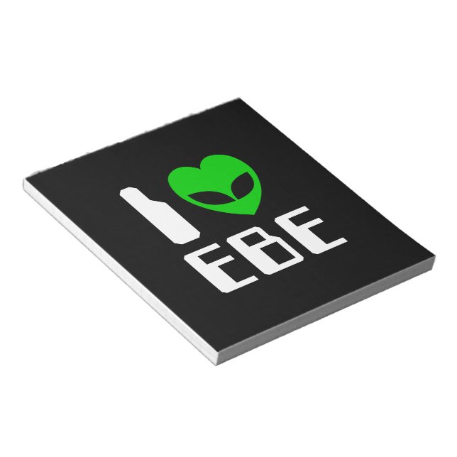 Bloc De Notas I Alien Heart EBE (Lado Derecho)
