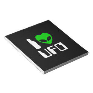 Bloc De Notas I Alien Heart UFO