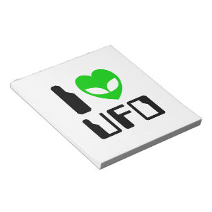 Bloc De Notas I Alien Heart UFO
