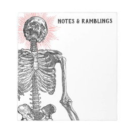 Bloc De Notas I am Skeleton! Notepad