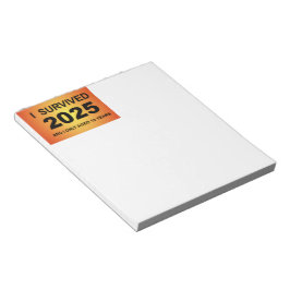 Bloc De Notas I Survived 2025