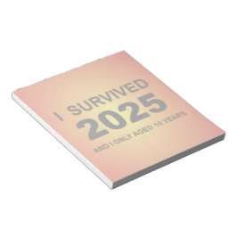 Bloc De Notas I Survived 2025