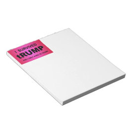 Bloc De Notas I Survived tRUMP