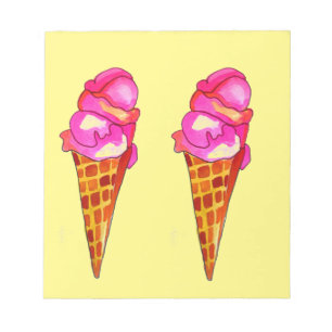Bloc De Notas icecream gelato lindo food art