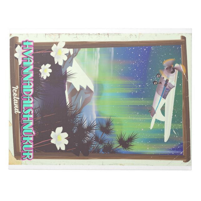 Bloc De Notas iceland Hvannadalshnúkur (Frente)