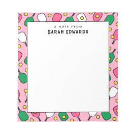 Bloc De Notas Ideas de regalos personalizados de Pickleball