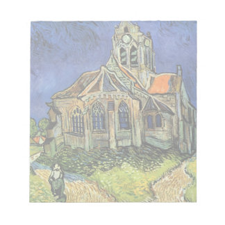 Bloc De Notas Iglesia de Auvers-sur-Oise por Vincent van Gogh