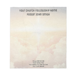 Bloc De Notas Iglesia de la Nube Celestial Cristiana