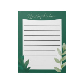 Bloc De Notas I'll Just Leaf This Here... Notepad