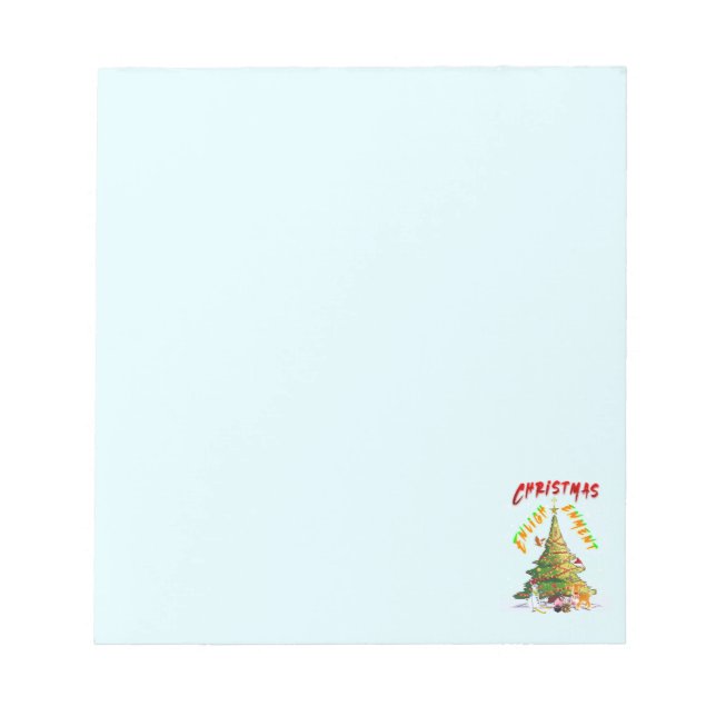 Bloc De Notas Ilustración de navidades (Frente)