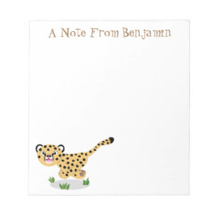 Bloc De Notas Ilustracion de personalizado con queso lindo