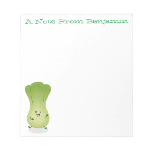 Bloc De Notas Ilustracion de personalizado de bebé choy