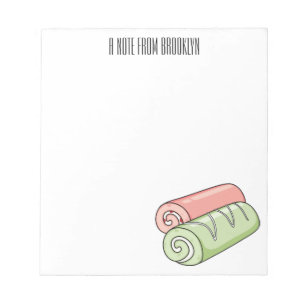 Bloc De Notas Ilustracion de personalizado de bollería y bollerí